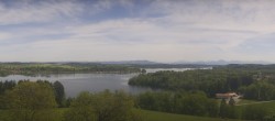 Archiv Foto Webcam Panoramablick auf Waginger und Tachinger See 11:00