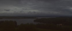 Archiv Foto Webcam Panoramablick auf Waginger und Tachinger See 21:00
