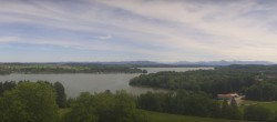 Archiv Foto Webcam Panoramablick auf Waginger und Tachinger See 11:00