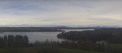 Archiv Foto Webcam Panoramablick auf Waginger und Tachinger See 11:00