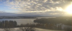 Archiv Foto Webcam Panoramablick auf Waginger und Tachinger See 07:00