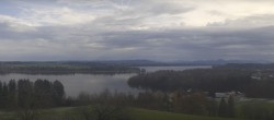 Archived image Webcam Panoramic View Waginger See 09:00