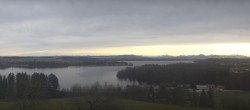 Archived image Webcam Panoramic View Waginger See 09:00