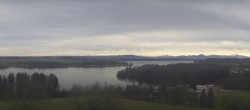 Archived image Webcam Panoramic View Waginger See 11:00