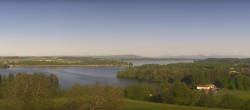 Archived image Webcam Panoramic View Waginger See 17:00