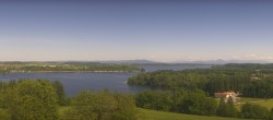 Archiv Foto Webcam Panoramablick auf Waginger und Tachinger See 15:00