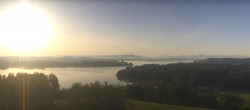 Archived image Webcam Panoramic View Waginger See 05:00