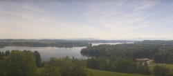 Archived image Webcam Panoramic View Waginger See 09:00