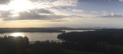 Archiv Foto Webcam Panoramablick auf Waginger und Tachinger See 06:00