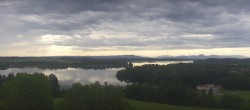 Archiv Foto Webcam Panoramablick auf Waginger und Tachinger See 07:00
