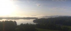 Archived image Webcam Panoramic View Waginger See 05:00