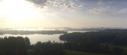 Archived image Webcam Panoramic View Waginger See 06:00