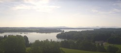 Archived image Webcam Panoramic View Waginger See 07:00