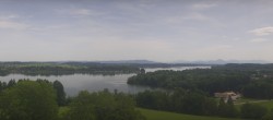 Archiv Foto Webcam Panoramablick auf Waginger und Tachinger See 11:00