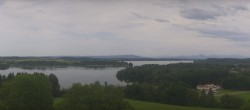 Archiv Foto Webcam Panoramablick auf Waginger und Tachinger See 13:00