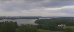 Archiv Foto Webcam Panoramablick auf Waginger und Tachinger See 17:00