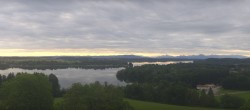 Archiv Foto Webcam Panoramablick auf Waginger und Tachinger See 05:00