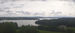 Archiv Foto Webcam Panoramablick auf Waginger und Tachinger See 09:00