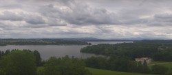 Archiv Foto Webcam Panoramablick auf Waginger und Tachinger See 11:00