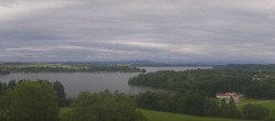 Archiv Foto Webcam Panoramablick auf Waginger und Tachinger See 15:00