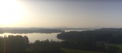 Archiv Foto Webcam Panoramablick auf Waginger und Tachinger See 05:00