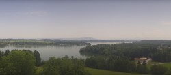 Archiv Foto Webcam Panoramablick auf Waginger und Tachinger See 11:00