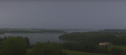 Archiv Foto Webcam Panoramablick auf Waginger und Tachinger See 19:00