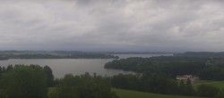 Archiv Foto Webcam Panoramablick auf Waginger und Tachinger See 06:00