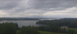 Archiv Foto Webcam Panoramablick auf Waginger und Tachinger See 07:00