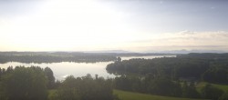 Archiv Foto Webcam Panoramablick auf Waginger und Tachinger See 07:00