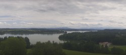 Archiv Foto Webcam Panoramablick auf Waginger und Tachinger See 11:00
