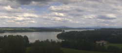Archiv Foto Webcam Panoramablick auf Waginger und Tachinger See 15:00