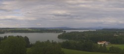 Archiv Foto Webcam Panoramablick auf Waginger und Tachinger See 17:00