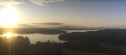 Archiv Foto Webcam Panoramablick auf Waginger und Tachinger See 05:00