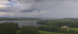 Archiv Foto Webcam Panoramablick auf Waginger und Tachinger See 15:00