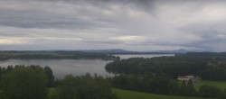 Archiv Foto Webcam Panoramablick auf Waginger und Tachinger See 17:00