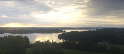 Archiv Foto Webcam Panoramablick auf Waginger und Tachinger See 05:00