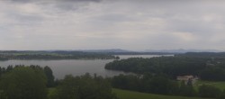 Archiv Foto Webcam Panoramablick auf Waginger und Tachinger See 11:00