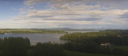 Archiv Foto Webcam Panoramablick auf Waginger und Tachinger See 17:00