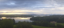 Archiv Foto Webcam Panoramablick auf Waginger und Tachinger See 05:00