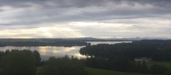 Archiv Foto Webcam Panoramablick auf Waginger und Tachinger See 06:00