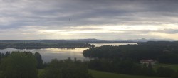 Archiv Foto Webcam Panoramablick auf Waginger und Tachinger See 07:00