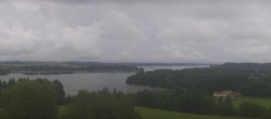 Archiv Foto Webcam Panoramablick auf Waginger und Tachinger See 11:00