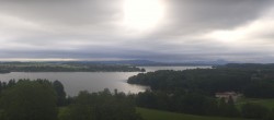 Archiv Foto Webcam Panoramablick auf Waginger und Tachinger See 06:00