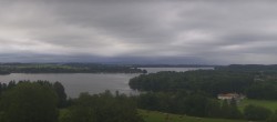 Archiv Foto Webcam Panoramablick auf Waginger und Tachinger See 07:00