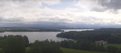 Archiv Foto Webcam Panoramablick auf Waginger und Tachinger See 09:00