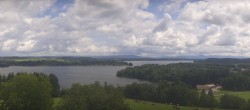 Archiv Foto Webcam Panoramablick auf Waginger und Tachinger See 11:00
