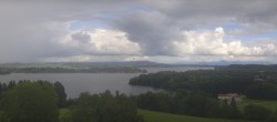 Archiv Foto Webcam Panoramablick auf Waginger und Tachinger See 15:00