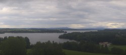 Archiv Foto Webcam Panoramablick auf Waginger und Tachinger See 17:00
