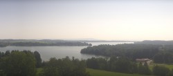 Archiv Foto Webcam Panoramablick auf Waginger und Tachinger See 09:00